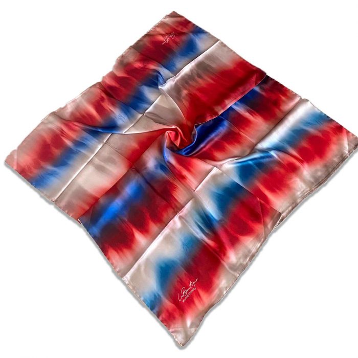 Defolu Polyester La Boutique Pudra Karma Desen Eşarp 1852-02  34529 - Görsel 1