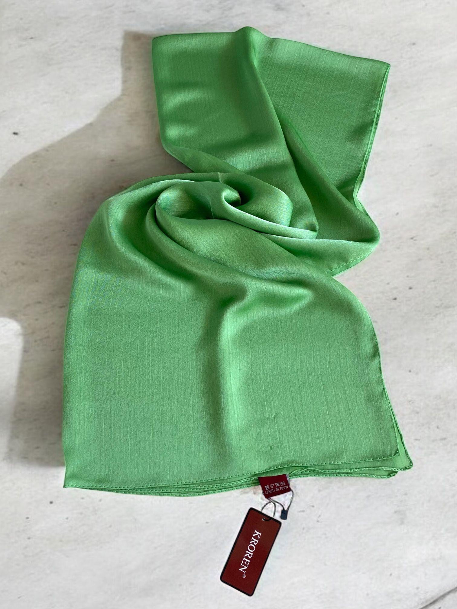 kroren-jan-jan-olive-2-duz-renk-sal-73-4fb0-9 Kroren Jan Jan Olive 2 Düz Renk Şal 7301-1034-1 - Görsel 1