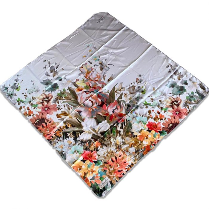 La Boutique Çiçek Desen Classical Eşarp 1853-11  34832 - Görsel 1