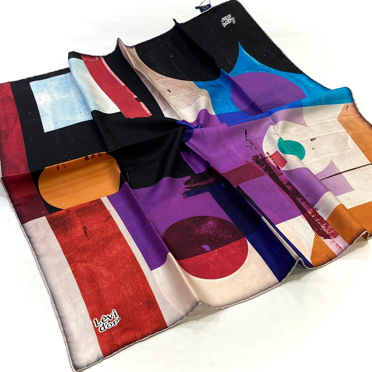 levidor-mor-siyah-tivil-ipek-esarp-359-73d-f3 Levidor Mor Siyah Tivil İpek Eşarp 3597 - 05 - Görsel 1