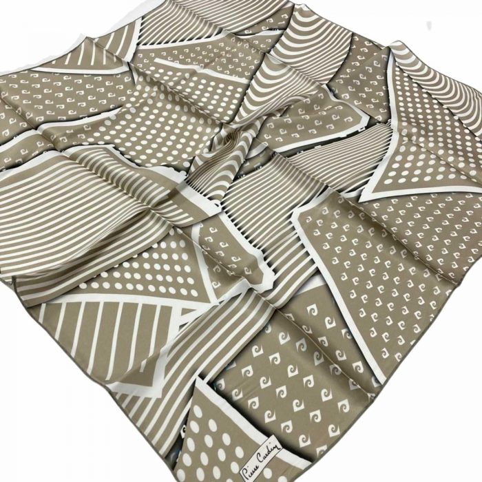 Pierre Cardin Açık Küf Yeşili Tivil İpek Eşarp 8300438 - 951 - Görsel 1