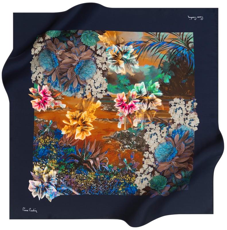 pierre-cardin-lacivert-sura-ipek-esarp-2-6b66 Pierre Cardin Lacivert Sura İpek Eşarp 8279230 - 322 - Görsel 1