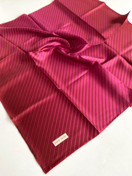 Pierre Cardin Tivil İpek Eşarp 8671438-941-48758 Bordo Karışık Desen