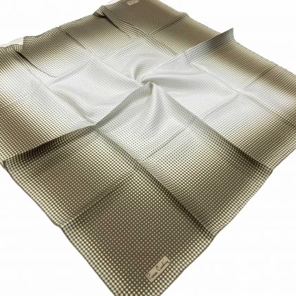 Pierre Cardin Yeşil - Krem Tivil İpek Eşarp 6324438 - 951