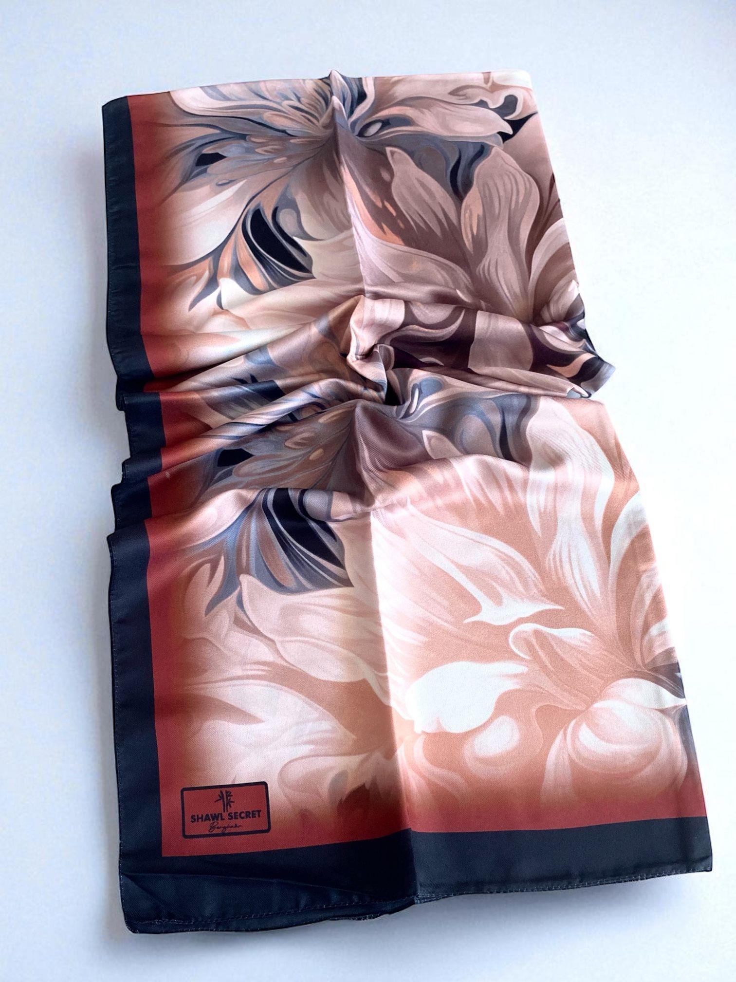 shawl-secret-berguzar-kokulu-tivil-sof-4fc2-8 Shawl Secret Bergüzar Kokulu Tivil Soft Şal 50009 Siyah Karışık Desen - Görsel 1