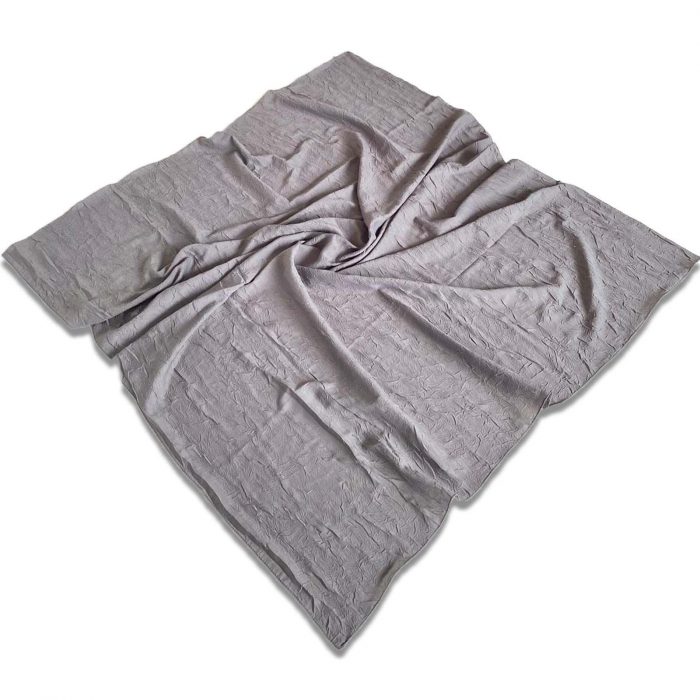 Shawl Secret Dört Mevsim Bambu Eşarp Gri -  32060 - Görsel 1