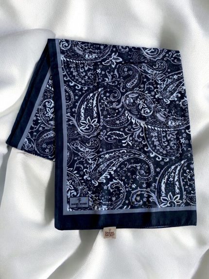 Shawl Secret Glamour Pamuklu Etnik Soft Şal 49520 Siyah