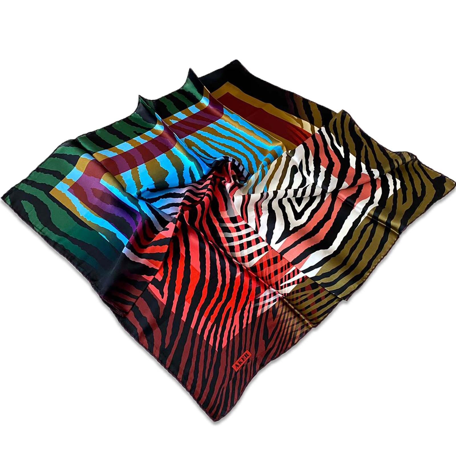 aker-defolu-bordo-zebra-desen-sura-ipe-305c3 Aker Defolu Bordo Zebra Desen Sura İpek Eşarp 30372 - Görsel 1