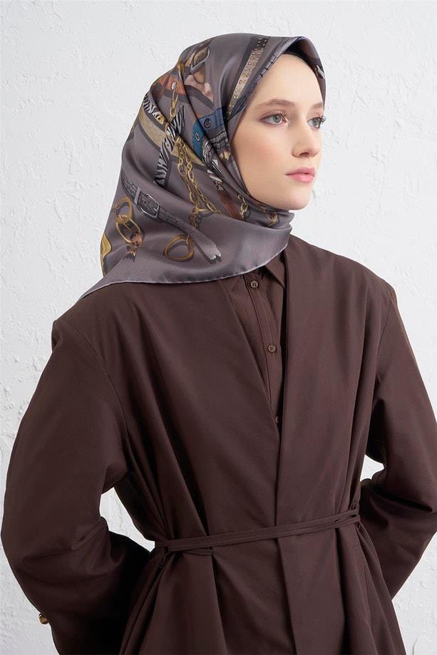 armine-sura-saf-ipek-esarp-9422-07-gri-89-0cc Armine Sura Saf İpek Eşarp 9422 - 07 Gri Karışık Desen - Görsel 1