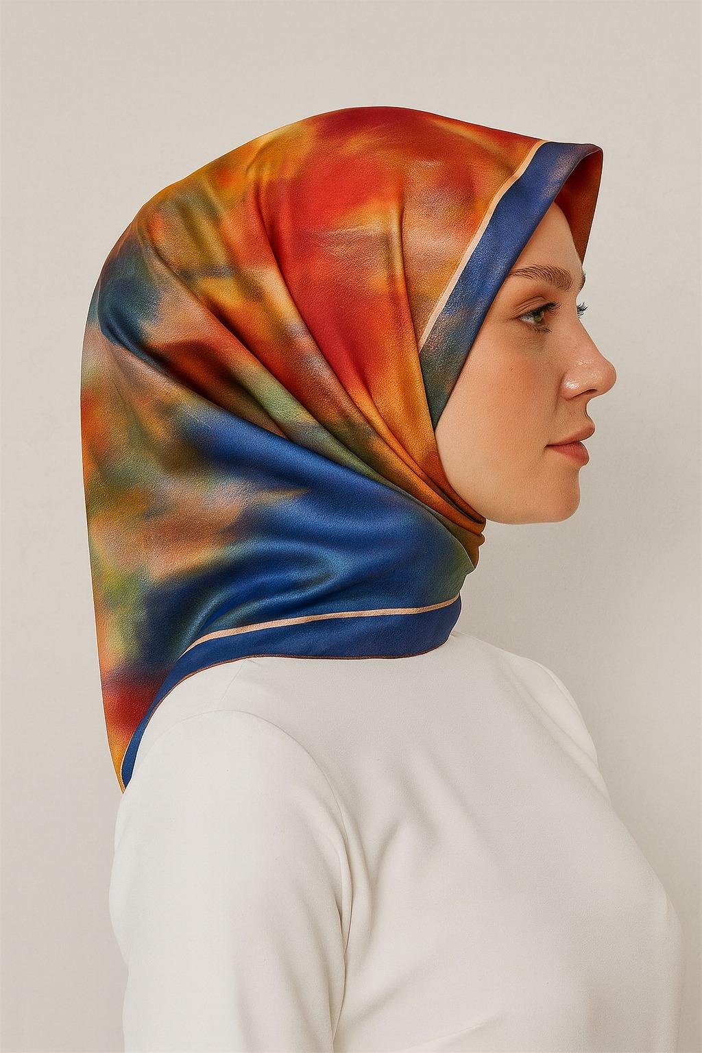 armine-tivil-ipek-esarp-9233-80-mavi-k-9582-4 Armine Tivil İpek Eşarp 9233 - 80 Mavi Karışık Desen - Görsel 1