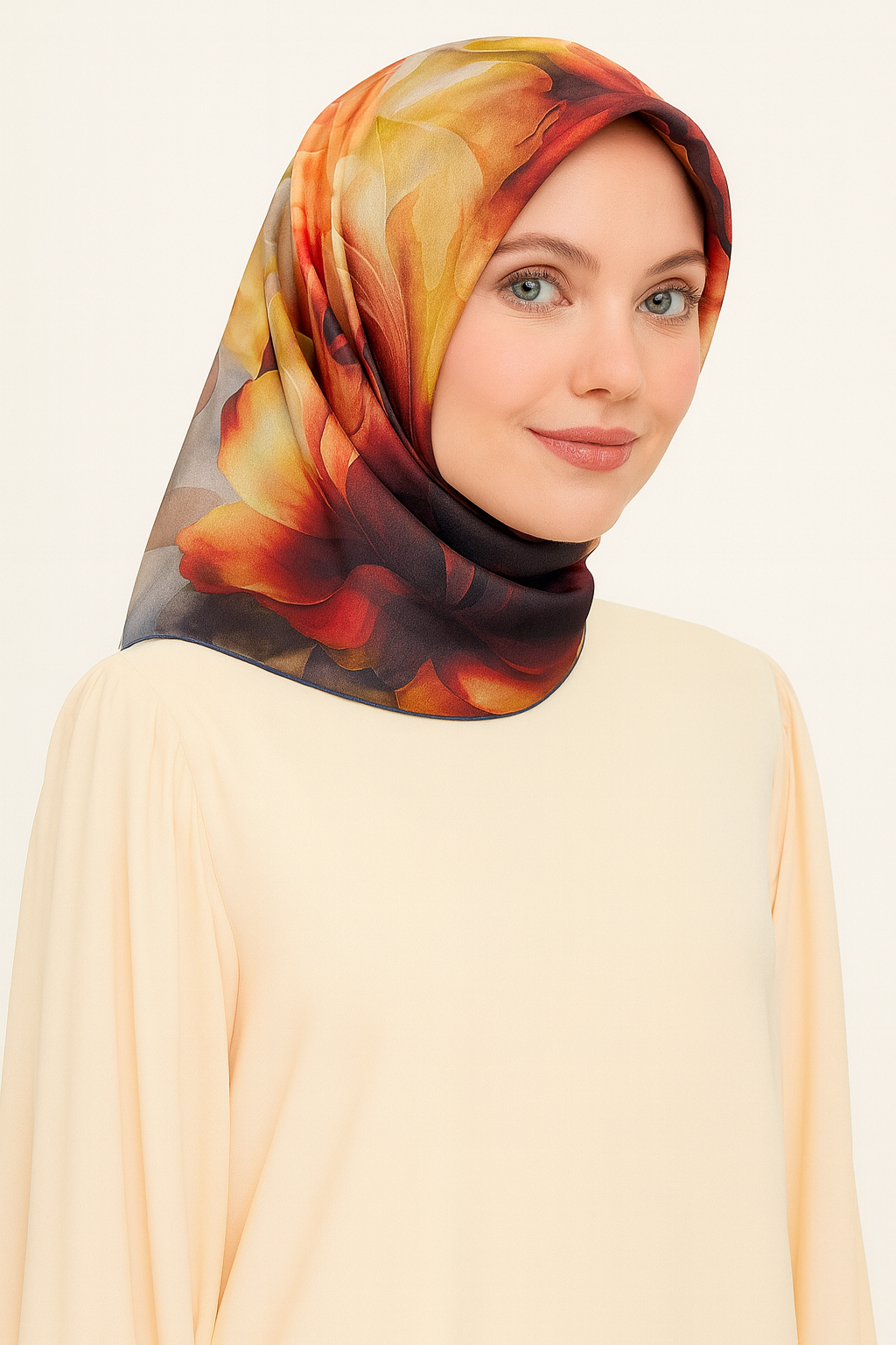 armine-tivil-ipek-esarp-9244-05-kahver-f0-3c8 Armine Tivil İpek Eşarp 9244 - 05 Kahverengi Karışık Desen - Görsel 1