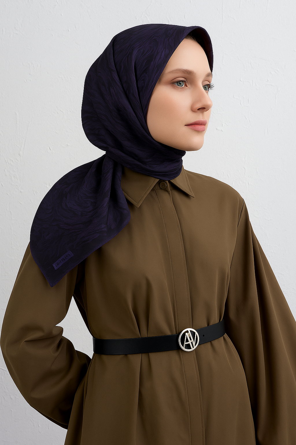 armine-tivil-saf-ipek-esarp-9431-84-mo-a234-4 Armine Tivil Saf İpek Eşarp 9431 - 84 Mor Karışık Desen - Görsel 1