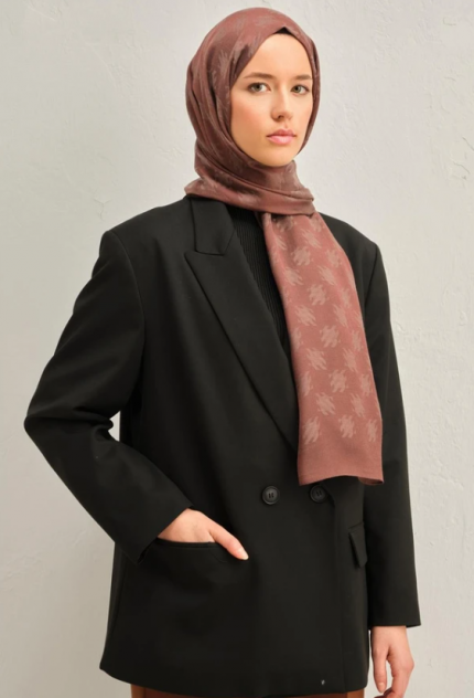 Armine Trend Lyon Şal 4 - 246708 Kahverengi