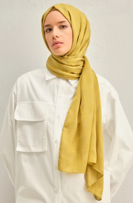 Armine Trend Lyon Şal 4 - 247312 Yağ Yeşili