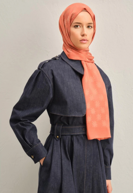 Armine Trend Lyon Şal 4 - 247316 Turuncu