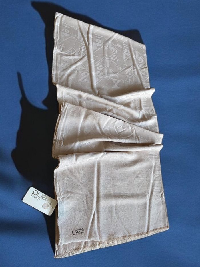Armine Trend Pera Şal 2 - 4870 Krem - Görsel 1