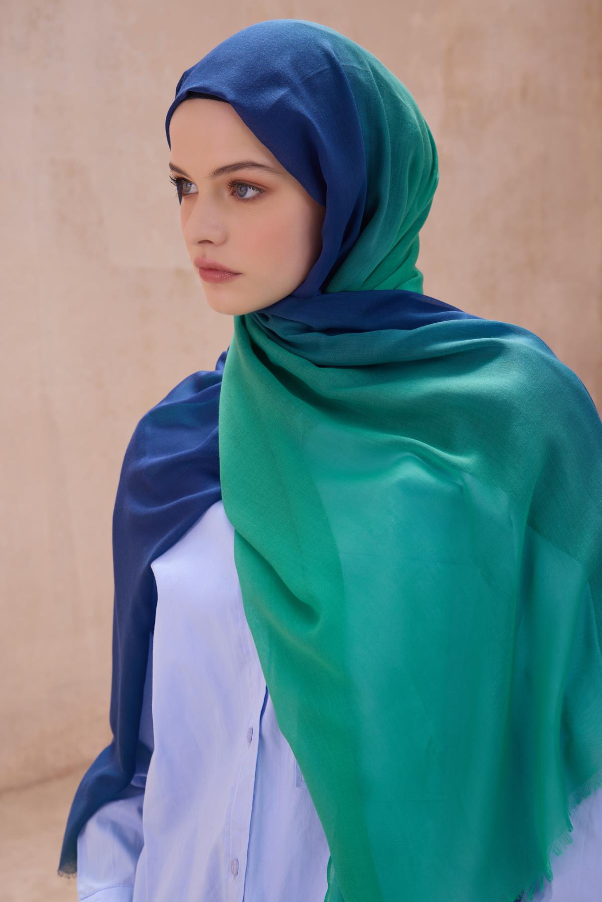 belli-fresh-degrade-desen-sal-1006-lac-43ba- Belli Fresh Degrade Desen Şal 1006 Lacivert Degrade Desen 49883 - Görsel 1