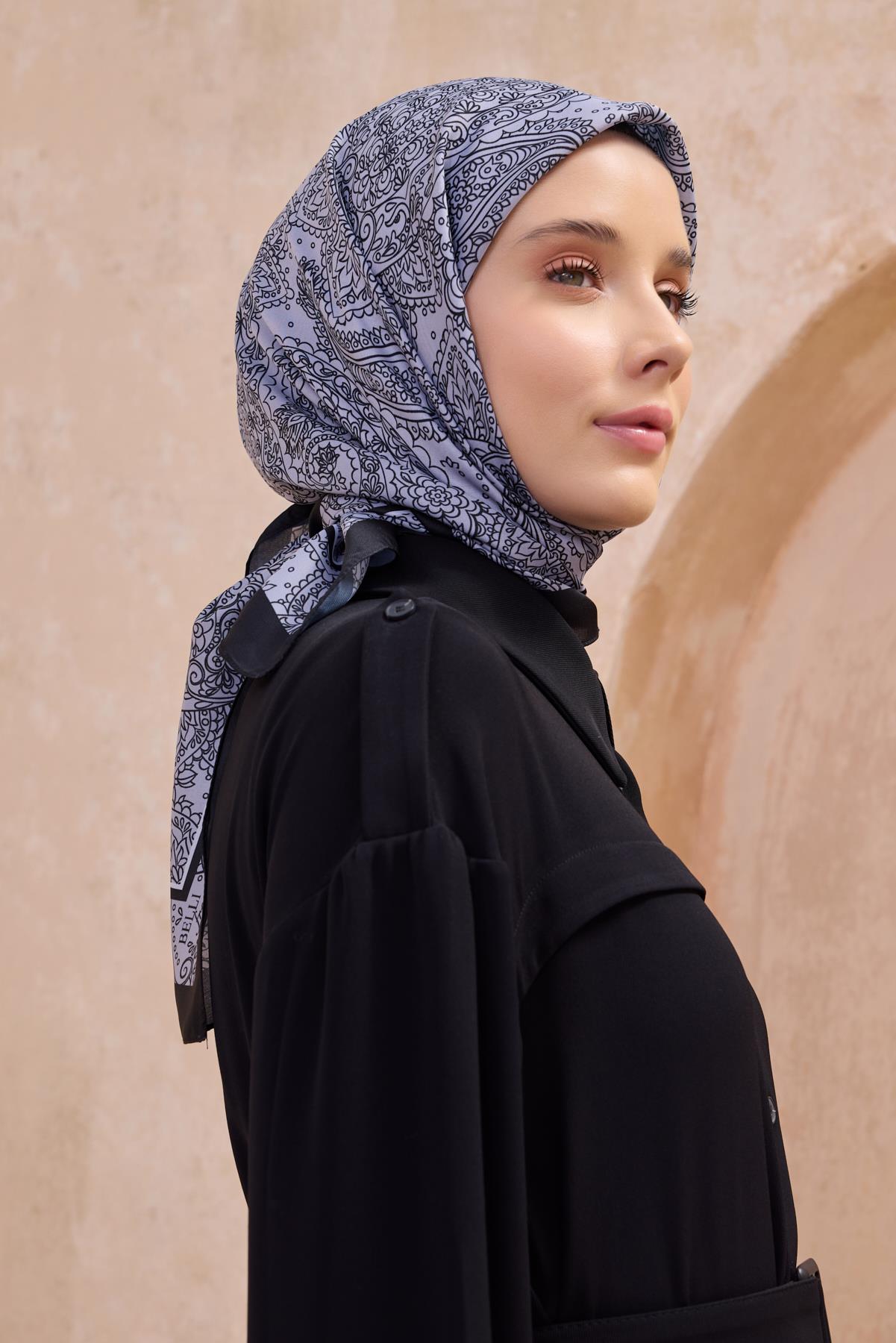 belli-fresh-twist-esarp-30-gri-karisik-7-b316 Belli Fresh Twist Eşarp 30 Gri Karışık Desen 49741 - Görsel 1