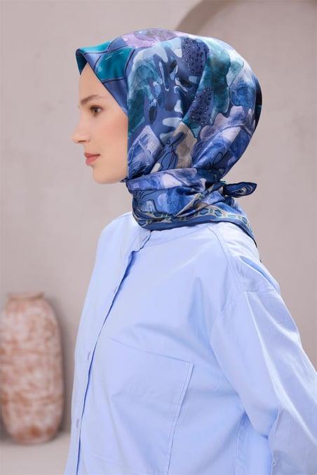 belli-tivil-saf-ipek-esarp-4216-85-mor-4254- Belli Tivil Saf İpek Eşarp 4216 - 85 Mor Soyut Desen - Görsel 1