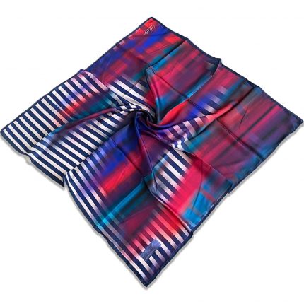 Az Hatalı Polyester La Boutique Lacivert Karma Desen Eşarp 1571 - 04  34537