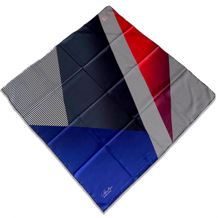 Az Hatalı Polyester La Boutique Mor Karma Desen Eşarp 1835 - 01  34710 - Görsel 1