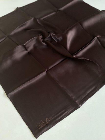 La Boutique Az Hatalı Sura Saf İpek Eşarp 50994 Koyu Bordo