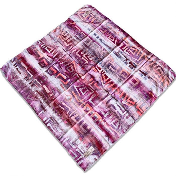 La Boutique Pembe Karma Desen Classical Eşarp 1845 - 03  34841 - Görsel 1