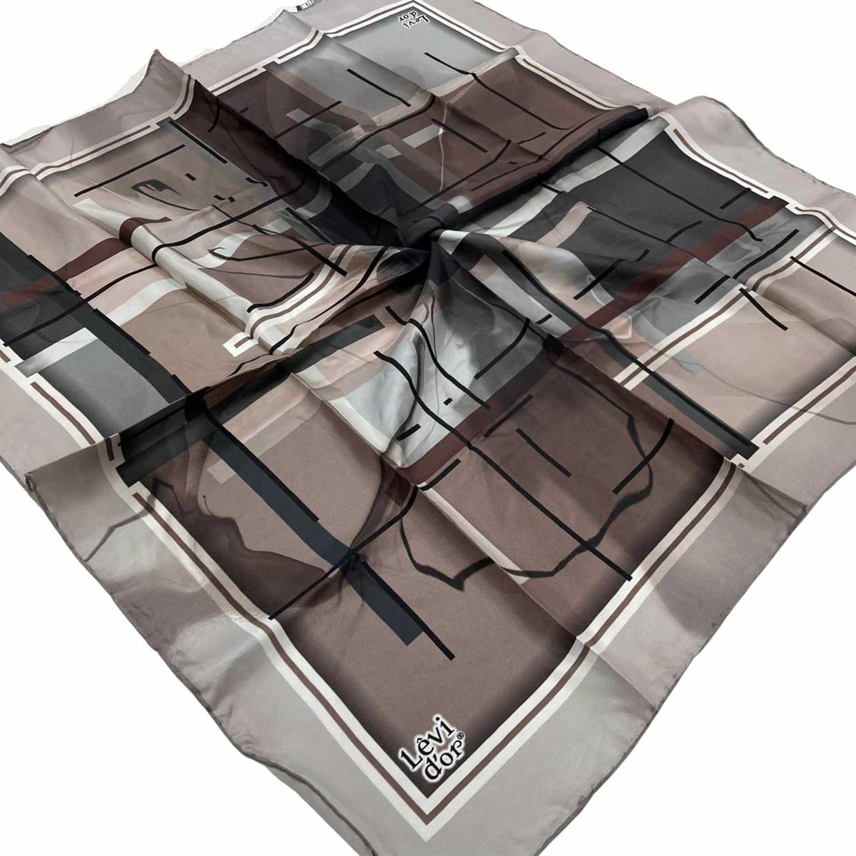 levidor-vizon-desenli-tivil-ipek-esarp-6-68a0 Levidor Vizon Desenli Tivil İpek Eşarp 22514 - 02 - Görsel 1